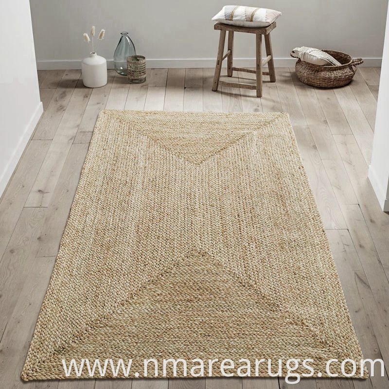 Natural Fiber Baided Rugs Carpets Floor Mats Braided Rugs